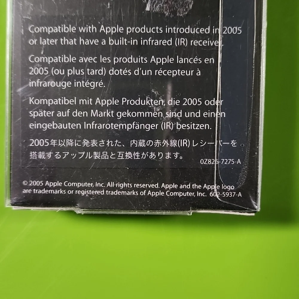 New! Apple Remote